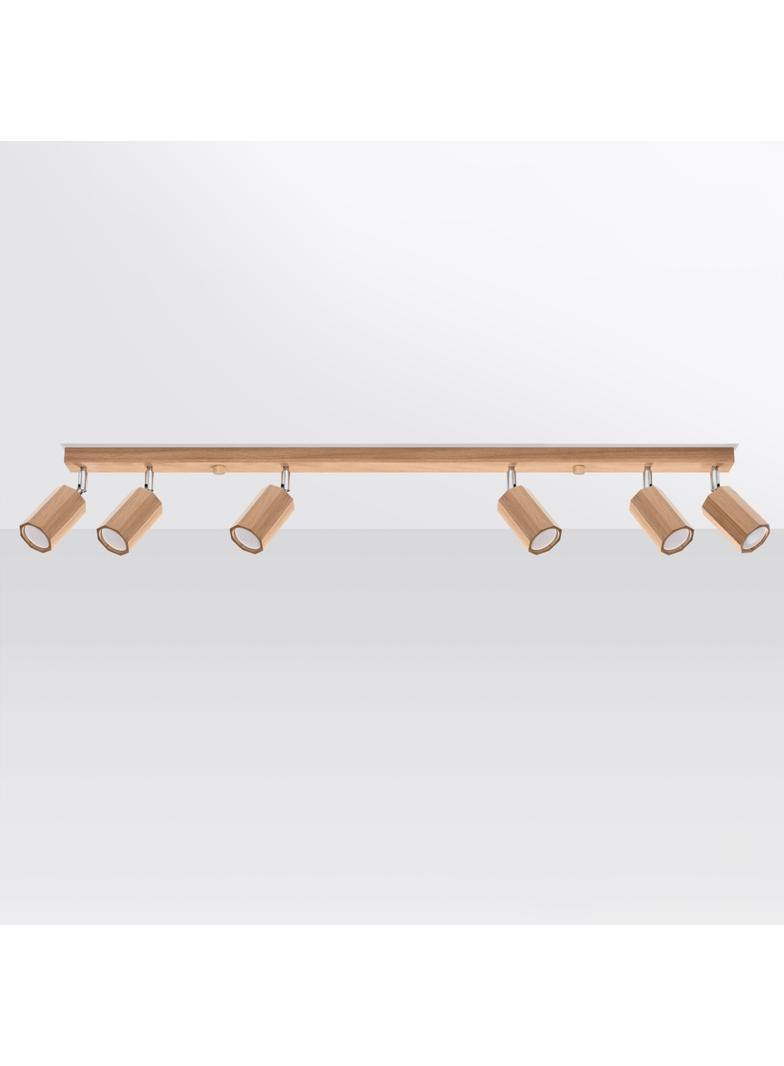 Sollux Plafon ZEKE 6 dąb SL.1032