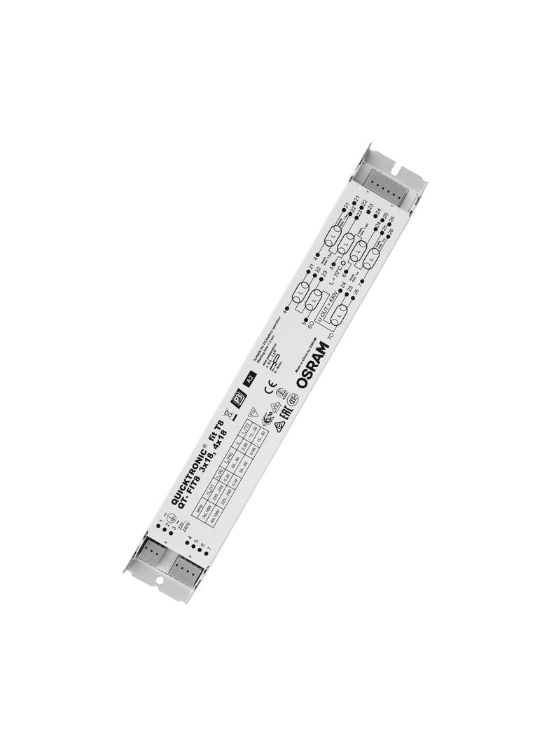 Statecznik elektroniczny QT-FIT8 3/4x18W QUICKTRONIC 4008321294302 LEDVANCE