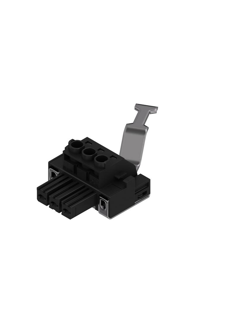 BVZ 7.62HP/03/180SH150C SN BK BX Złącze kablowe do płytek drukowanych /50szt./ WEIDMULLER
