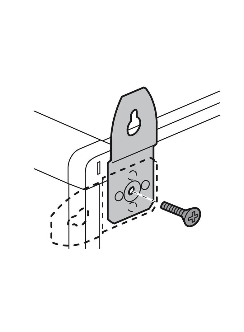 UCHWYTY METALOWE DO MOCOWANIA NA ŚCIANIE, Legrand