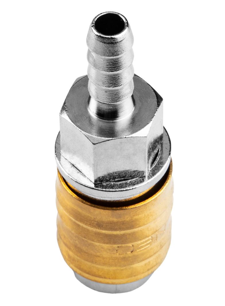 Szybkozłączka do kompresora z końcówką na wąż 8 mm