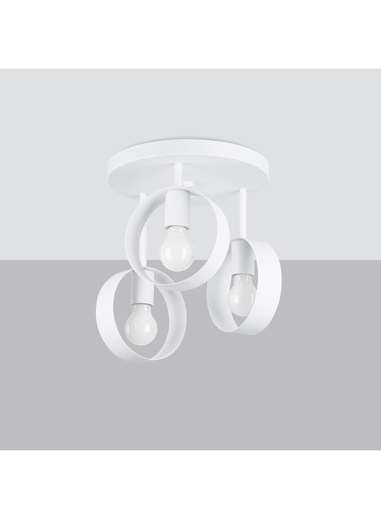 Sollux Plafon TITRAN 3 biały SL.1136