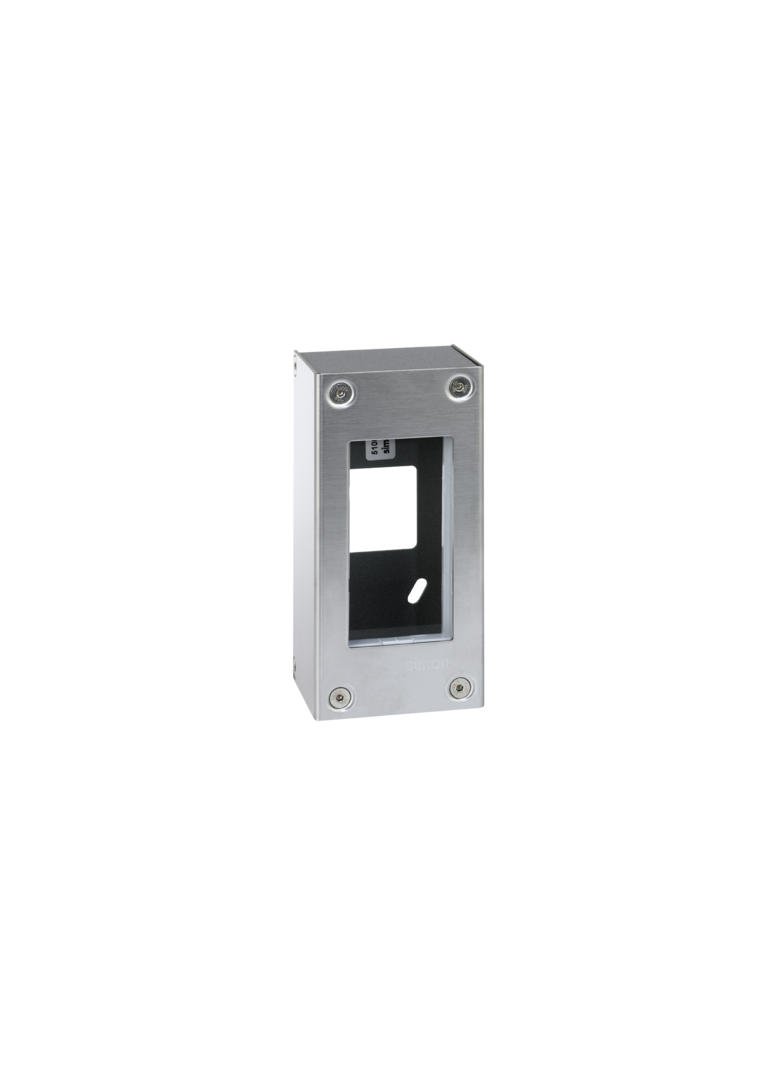 Simon Connect Obudowa natynkowa S500 METAL 1-modułowa 2x K45 kompletna 51000011-036 KONTAKT