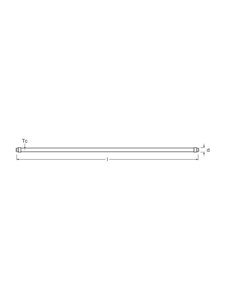 Lampa SMART WF LEDTUBE T8EM 1200 18W 865TWLEDV