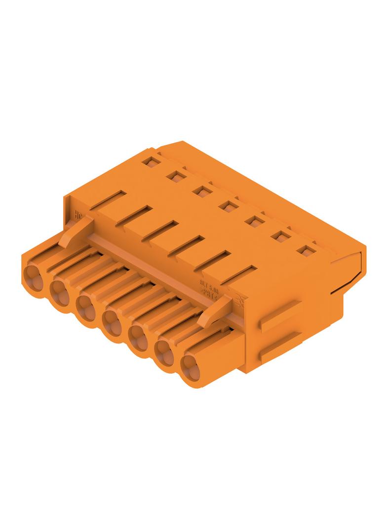 BLT 5.08HC/07/180B SN OR BX Wtyk PCB (złącze wiązki), 5.08 mm, Liczba biegunów: 7, Przylącze TOP /48szt./ 1502360000 WEIDMÜLLER