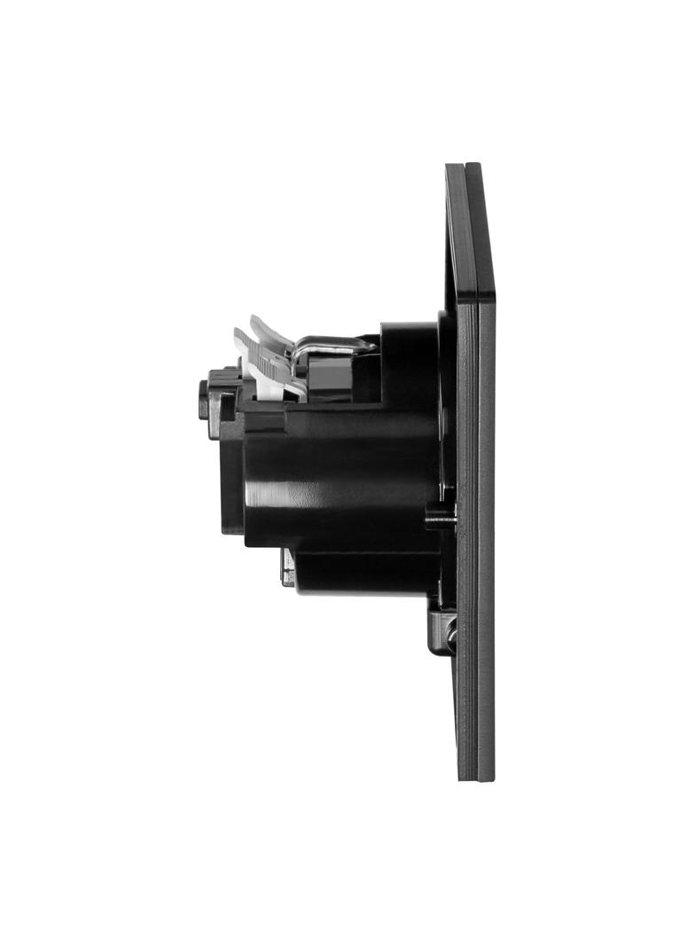 Hermetyczne gniazdo elektryczne, IP44, 1x2P+Z(Schuko), czarne OR-AE-1397(GS)/B ORNO