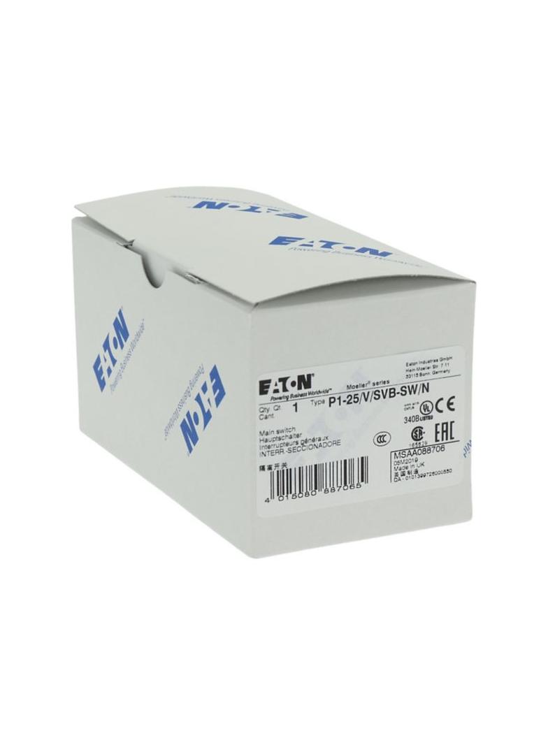 P1-25/V/SVB-SW/N Rozłącznik On/Off 25A 13kW 088706 EATON