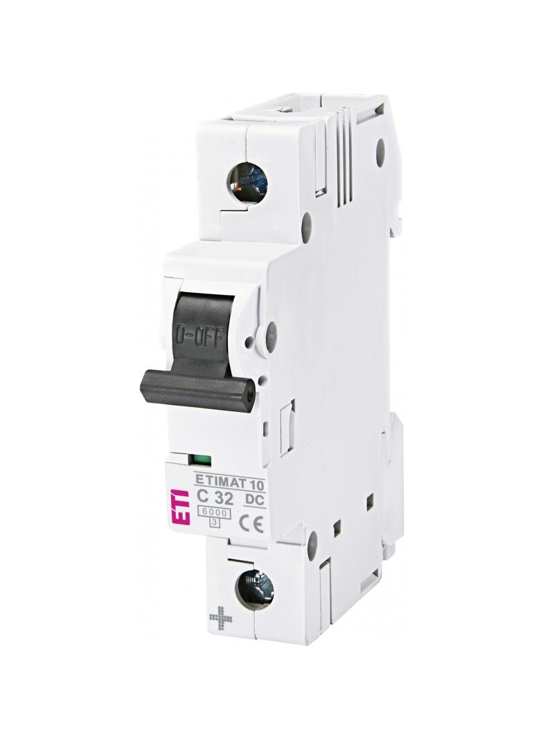 Wyłącznik nadprądowy DCMAT 10-DC 1P C32 002137719 ETI