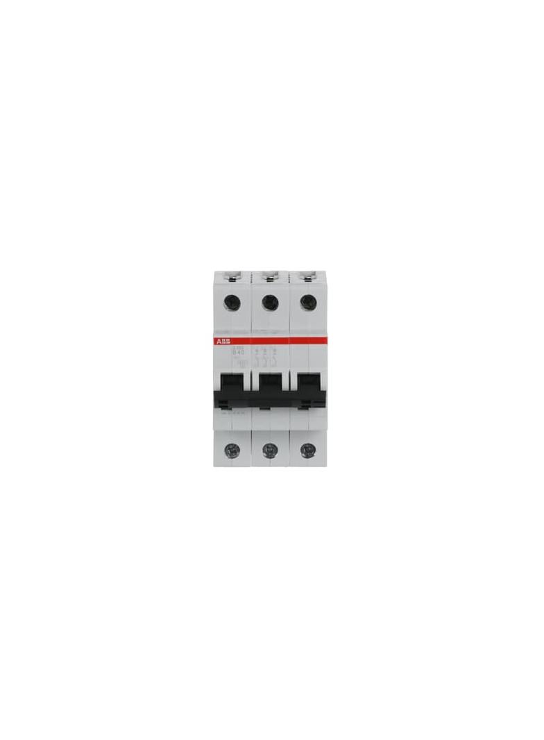 S203-B40 Wyłącznik nadprądowy 6kA 3P B40A 2CDS253001R0405 ABB