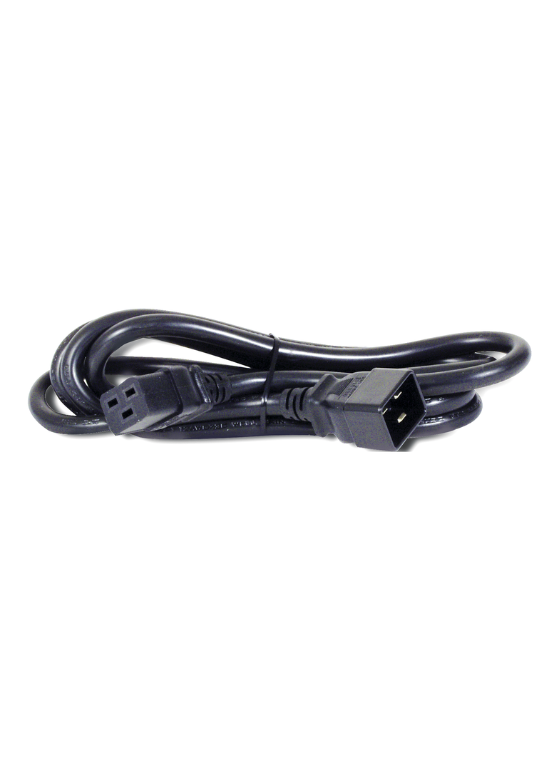 Kabel zasilający 20A o długości 0,6m C19 na C20 AP9892 SCHNEIDER