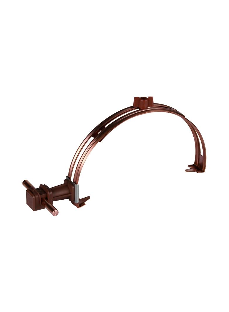 Wspornik dachowy wys. 36 mm, stal nierdzewna NIRO miedziowany, NIRO/gal Cu/tworzywo, brązowy