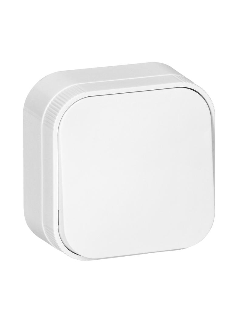 Łącznik jednobiegunowy natynkowy ToDo IP20, biały,10szt.