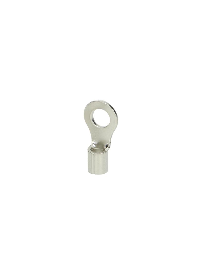 Końcówka oczkowa nieizolowana, 4mm2, M6, 100 szt