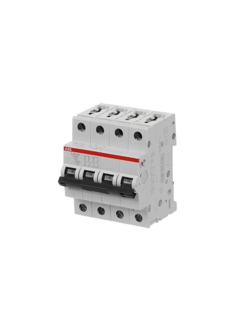 S203-C40NA Wyłącznik nadprądowy 6kA 3P+N C40A 2CDS253103R0404 ABB