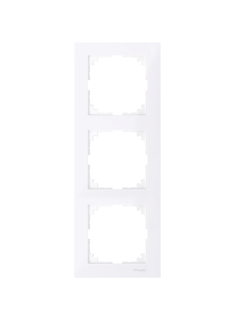 Merten, M-Pure, ramka potrójna, biały active