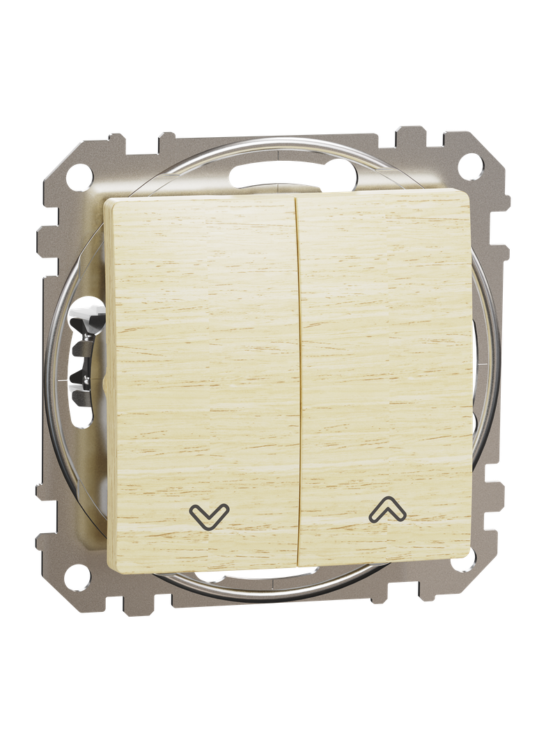 Sedna Design & Elements, przycisk żaluzjowy, brzoza