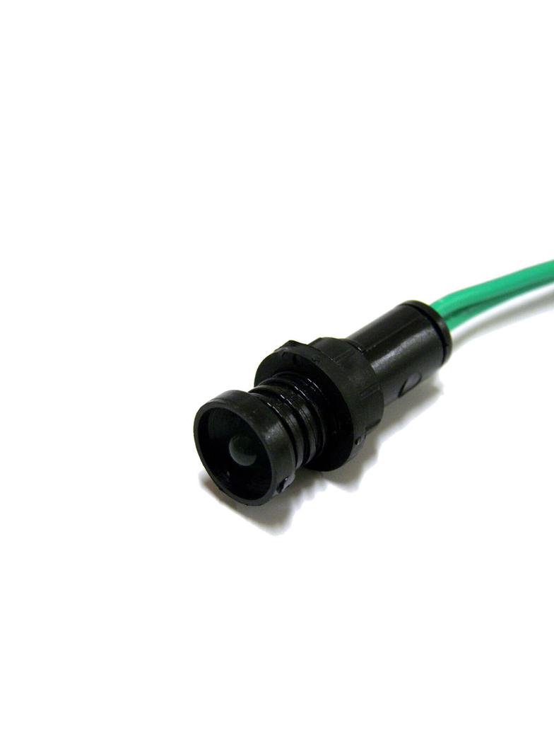 Klp5G/230V Kontrolka diodowa klosz 5mm 230V zielony  SIMET