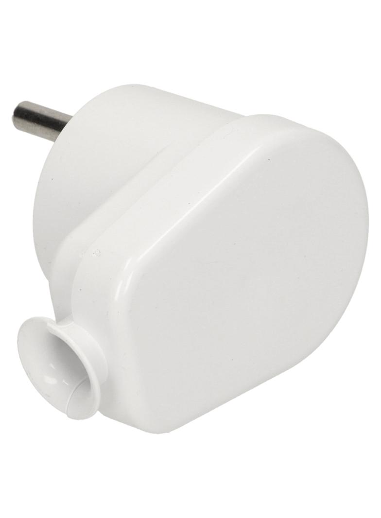 Wtyczka kątowa biała WT-16/BIAŁY ORNO