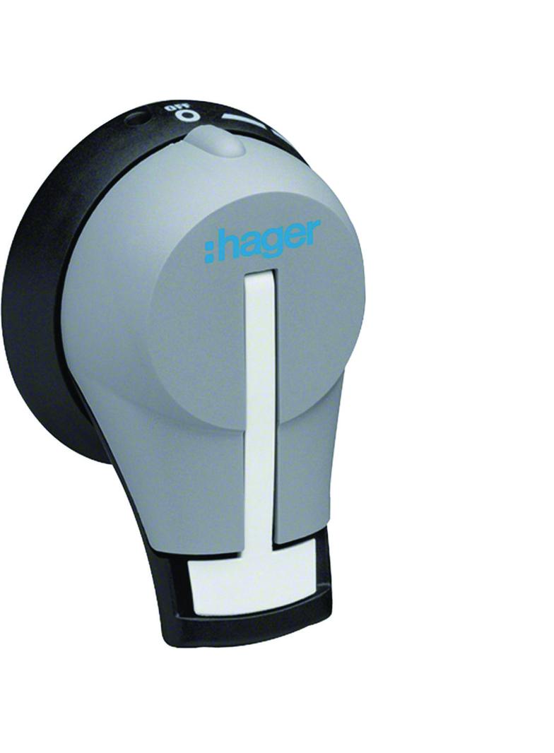 Mechanizm obrotowy do montażu na drzwiach rozdzielnicy bez wałka 20-250A HZC001 HAGER