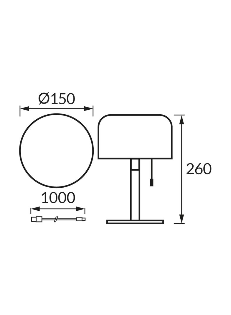 Lampka stołowa SMD LED BASTA LED WHITE NW