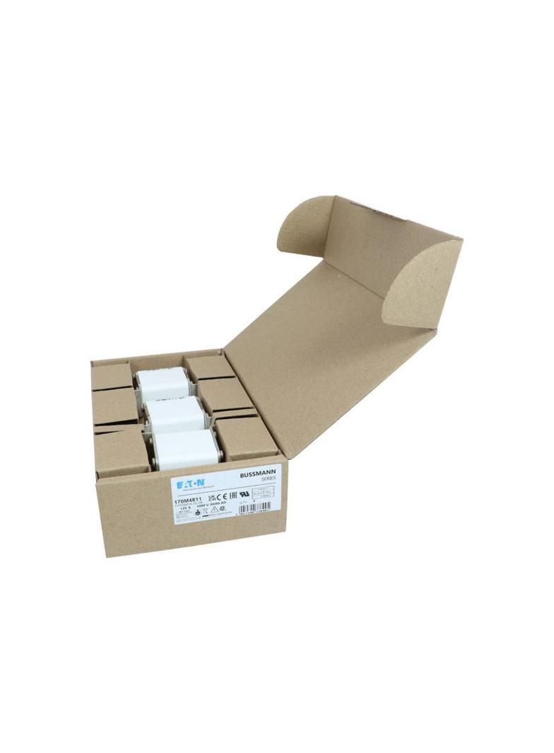 125A 1000V 00/80 aR INDICATOR FUSE Wkładka szybka 125A AC 1000V rozmiar 00 30x47x98 mm aR D 170M4811