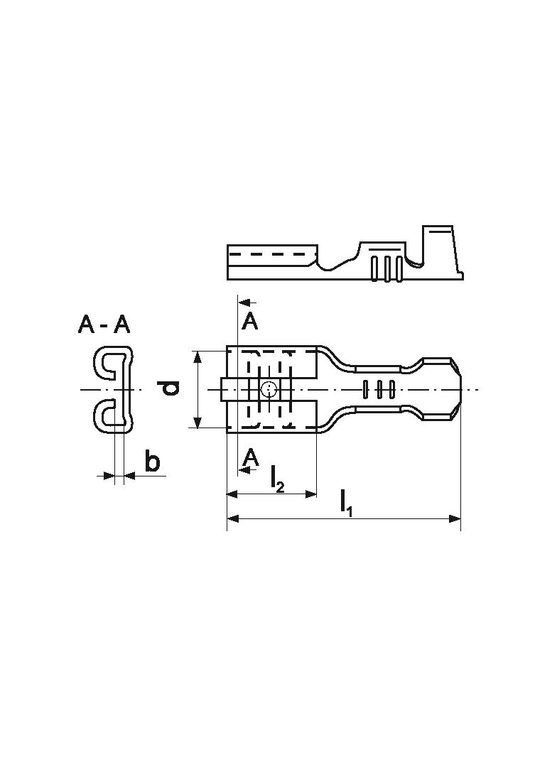 NASUWKA PRZEWODOWA MS 4,8/2 (100 SZT.)