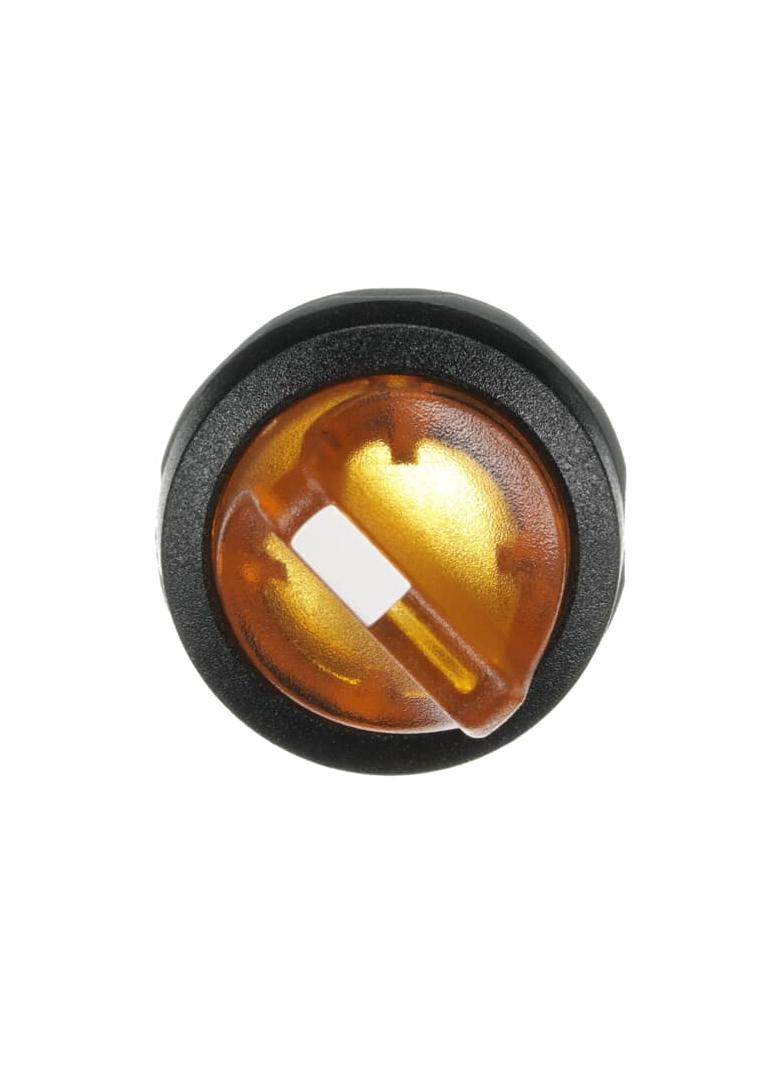 Przełącznik obrotowy 2poz. żółty M2SS2-11Y