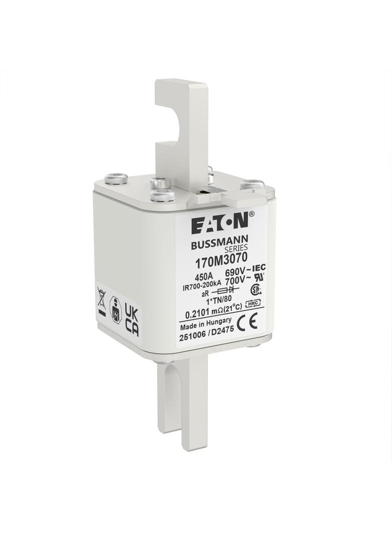 450A 690V 1*TN/80 aR INDICATOR FUSE Wkładka szybka 450A AC 690V compact DIN 1 45x58x104 mm 170M3070