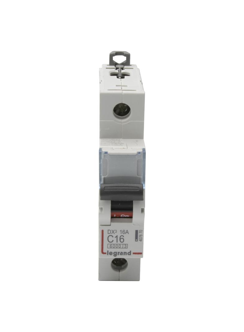 WYŁĄCZNIK NADPRĄDOWY S 301 1P C 16A 6000A SERII DX3, Legrand