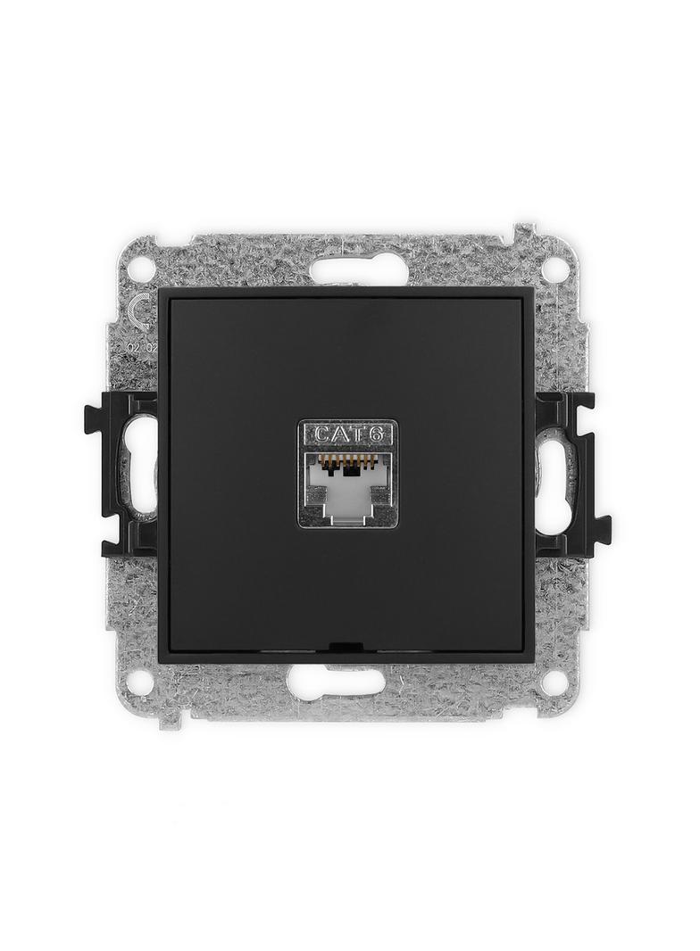 ICON Mechanizm gniazda komputerowego pojedynczego 1xRJ45, kat. 5e, ekranowany, 8-stykowy, bez pola o