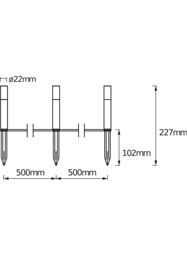 Oprawa SMART+ WIFI GARDENPOLE MINI RGBW EXT