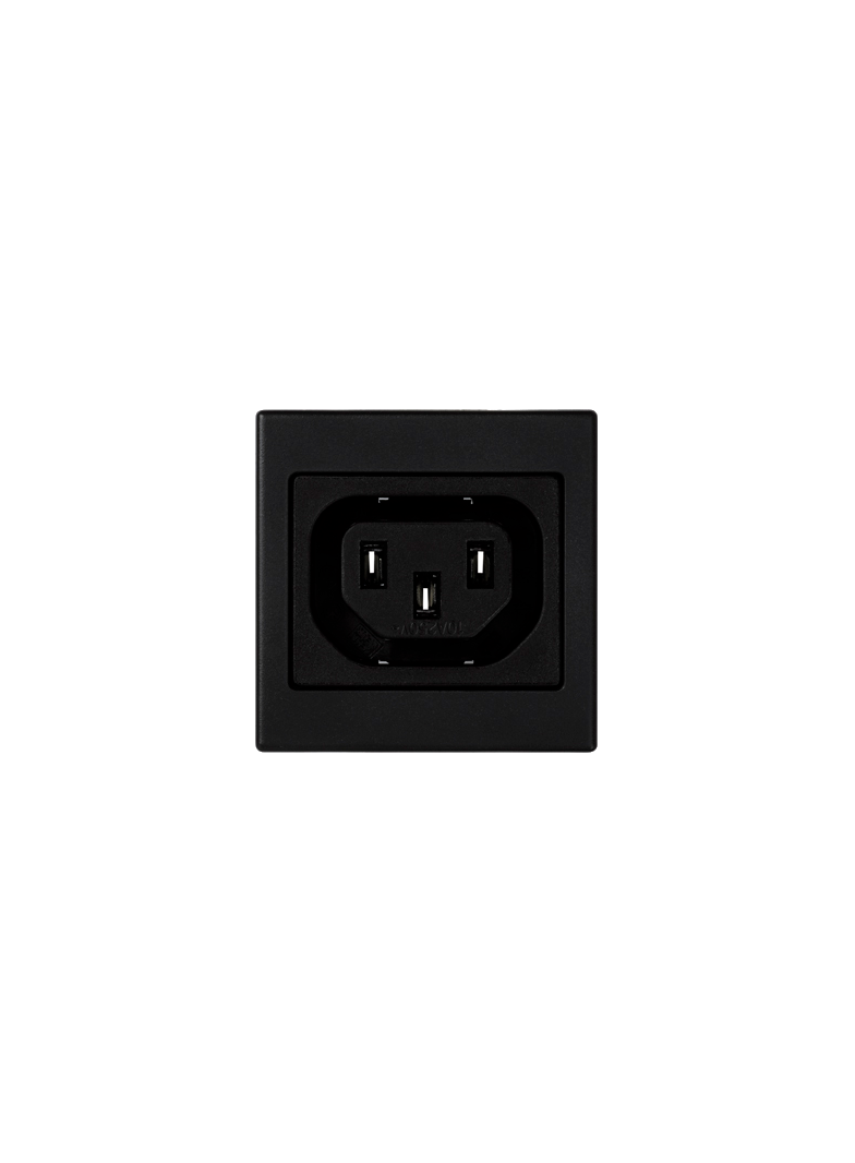 Simon Connect Pokrywa K45 gniazdo IEC320 230V żeńskie (C13) szary grafit