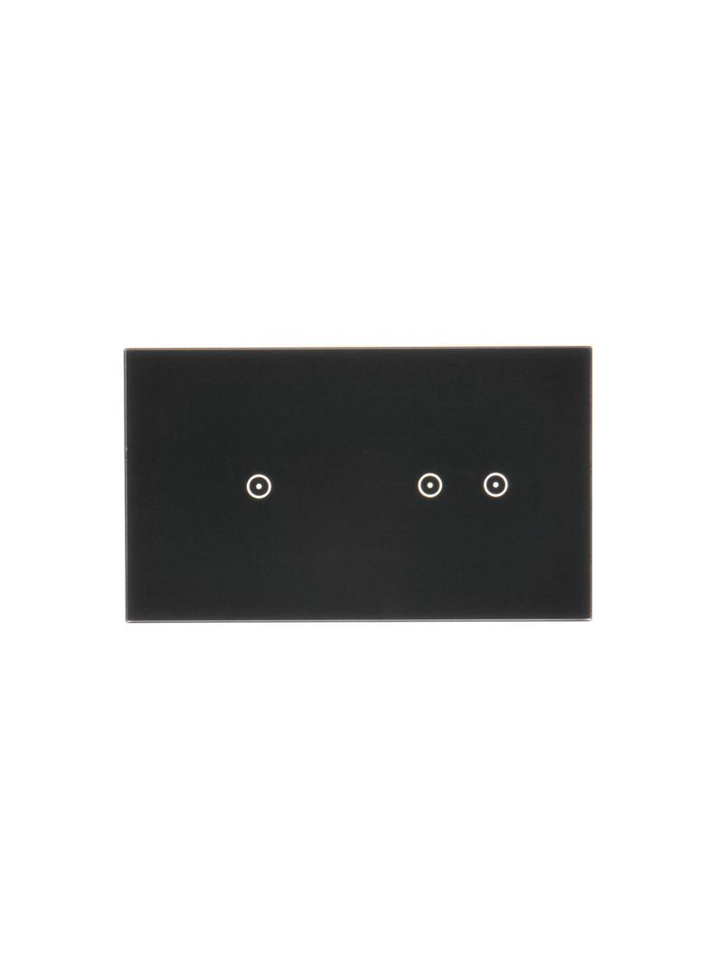 Simon 54 Touch Panel dotykowy S54 Touch 2 moduły 1 pole dotykowe + 2 pola dotykowe poziome zastygła lawa DSTR212/73 KONTAKT