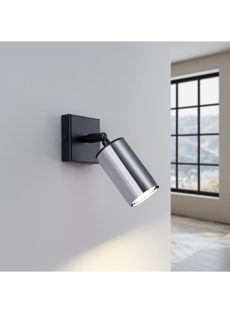 Kinkiet WINX czarny/chrom