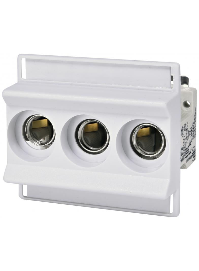 D01N/3 E14 GNIAZDO D0 (3P) NA SZYNĘ TH