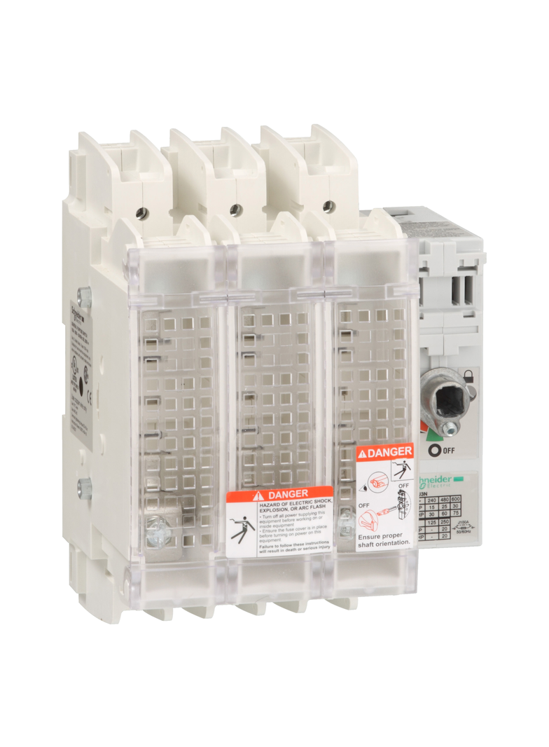 Podstawa bezpiecznikowa UL 100A 3P