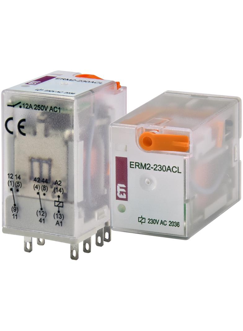 Przekaźnik 2 stykowy 230V AC ERM2-230ACL 002473005 ETI