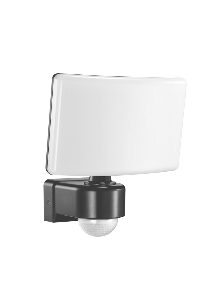 TOS LED 30W naświetlacz ogrodowy z PIR, 2200lm, IP65, 4000K, PC, szary