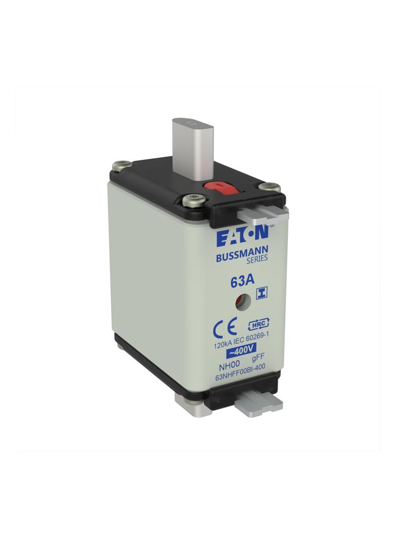 63NHFF00BI-400 Wkładka NH 63A 400V AC GFF Rozmiar 00
