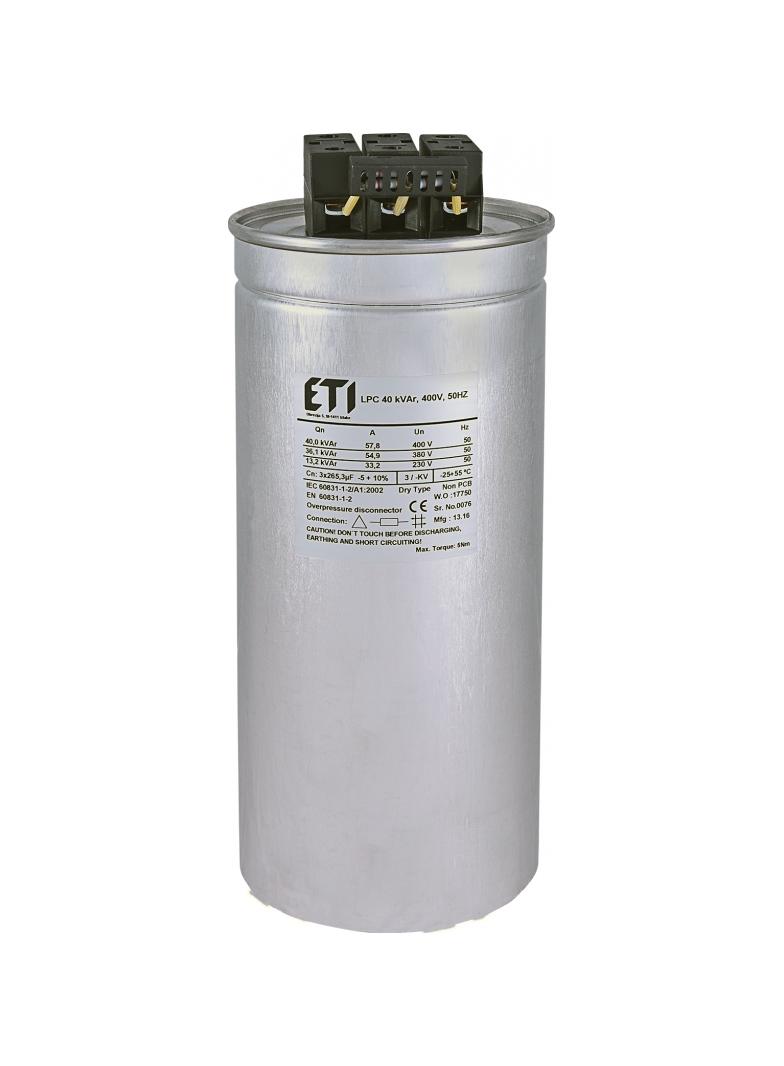 Kondensator LPC 40 kVAr, 400V, 50Hz 004656756 ETI