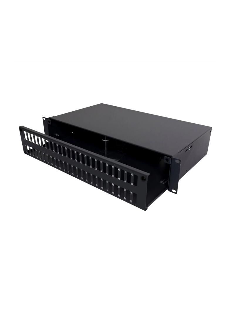 Panel 19'' 2U z frontem 48xSC duplex, light version Partners P2-T480000-LV C&C