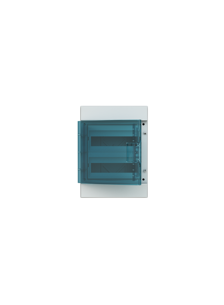 Obudowa MISTRAL65 drzwi przeźroczyste 24M z listwą N+PE