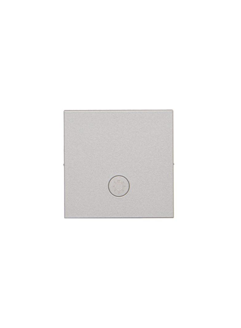 Simon 55 Klawisz pojedynczy z oczkiem z piktogramem /światło/ do: SP1M Aluminium mat TKWS1L/143 KONTAKT