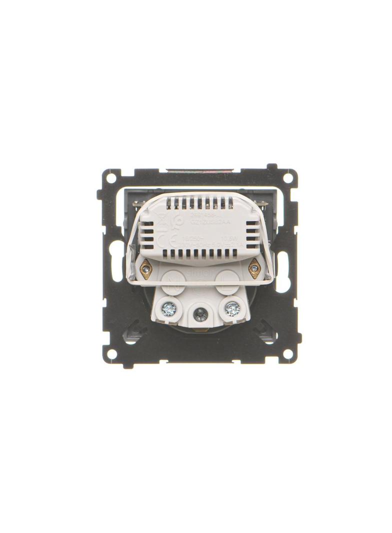 Simon 55 WMDW-001112-116 Gniazdo wtyczkowe z zintegrowaną ładowarką 2xUSB A (moduł), 2.1 A, 5 V DC, TGZ1ZUSB2AA.01/116 KONTAKT
