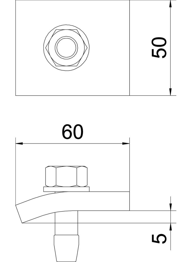 KWH/5, KĄTOWNIK ZACISKOWY KWH/ H 5 MM