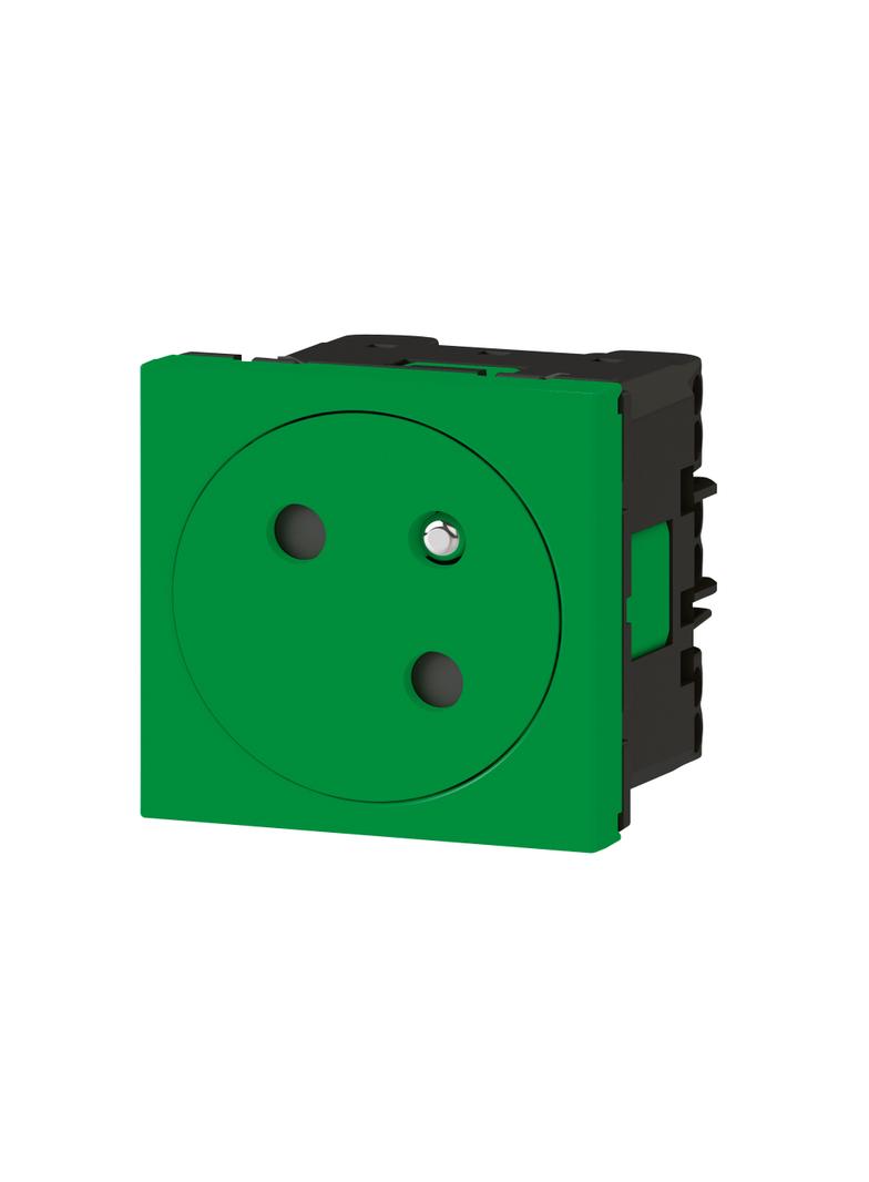M45:Gn 2P+Z 2M Zielony Płaskie 077160L LEGRAND