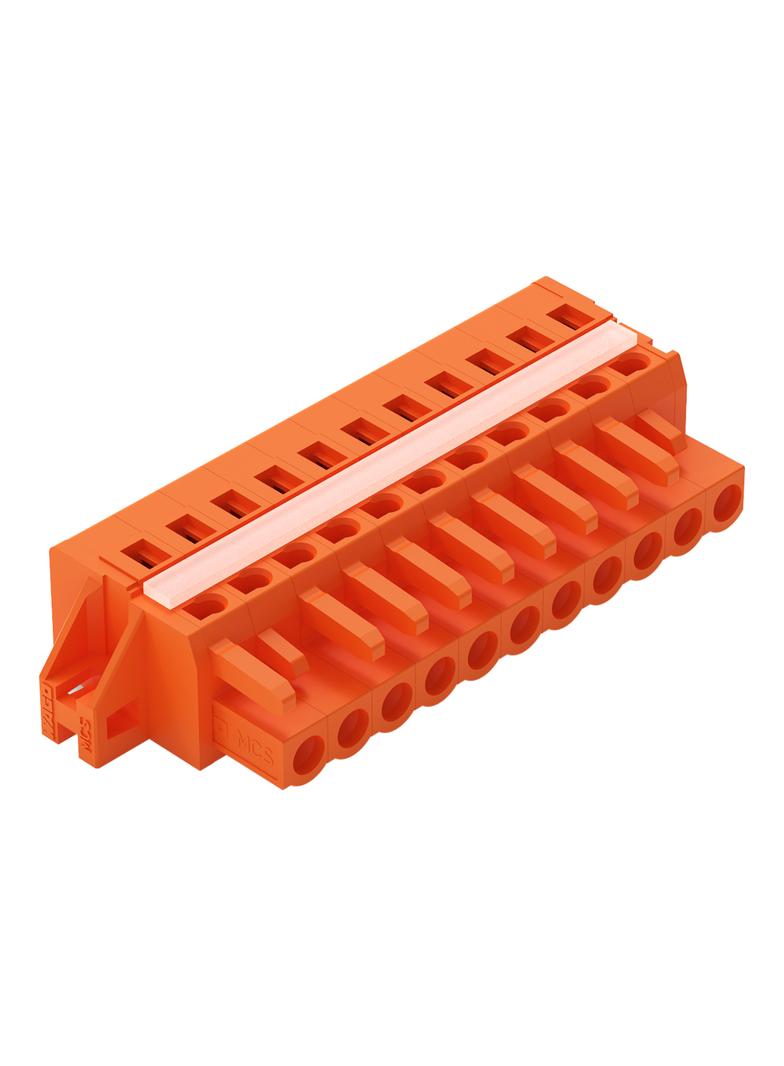 Gniazdo MCS-MIDI Classic 11-biegunowe pomarańczowe raster 5,08mm /25szt./ 231-311/027-000 WAGO