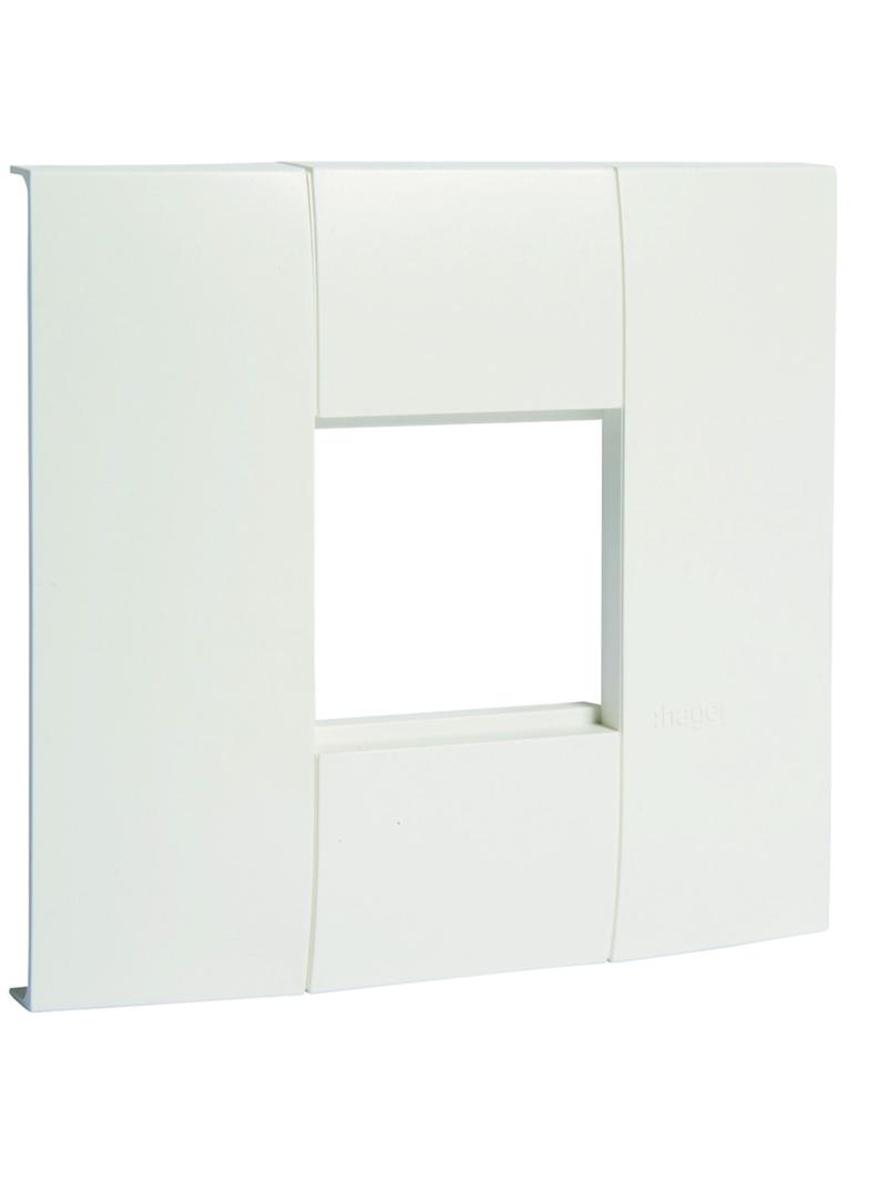 tehalit.LFF Ramka 1-krotna 45x45mm do LFFxxx110, biały LFF71H1109016 HAGER