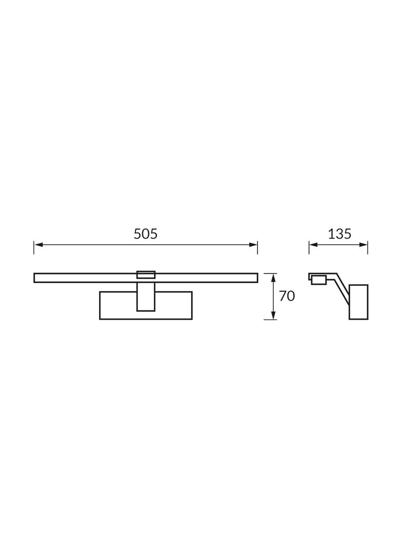 Oprawa dekoracyjna SMD LED LIMBA LED 11W WHITE CCT 04575 IDEUS