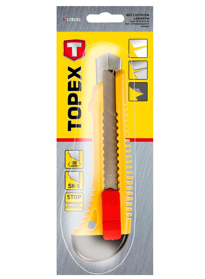 Nóż z ostrzem łamanym 18 mm